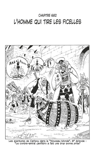 One Piece édition originale - Chapitre 682. L'homme qui tire les ficelles
