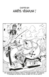 Eiichirô Oda - One Piece édition originale - Chapitre 684 - Arrête, Végapunk !.