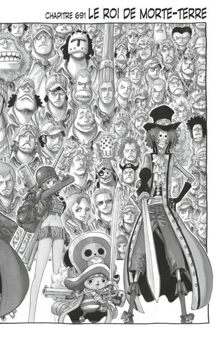 One Piece édition originale - Chapitre 691. Le roi de Morte-Terre