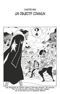 Eiichirô Oda - One Piece édition originale - Chapitre 696 - Un objectif commun.
