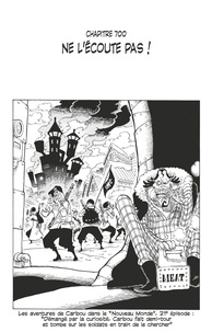 Eiichirô Oda - One Piece édition originale - Chapitre 700 - Ne l'écoute pas !.