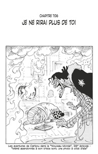 Eiichirô Oda - One Piece édition originale - Chapitre 706 - Je ne rirai plus de toi.