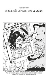 Eiichirô Oda - One Piece édition originale - Chapitre 708 - Le Colisée de tous les dangers.