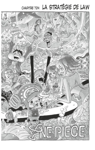 Eiichirô Oda - One Piece édition originale - Chapitre 724 - La stratégie de Law.