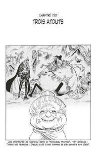 Eiichirô Oda - One Piece édition originale - Chapitre 730 - Trois atouts.