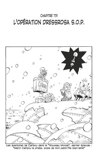 Eiichirô Oda - One Piece édition originale - Chapitre 731 - L'opération Dressrosa S.O.P..