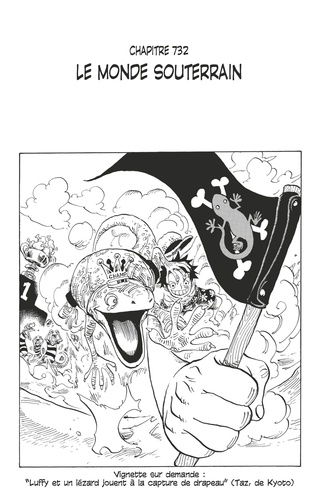 Eiichirô Oda - One Piece édition originale - Chapitre 732 - Le monde souterrain.