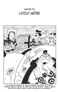 Eiichirô Oda - One Piece édition originale - Chapitre 757 - L'atout maître.