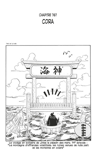 Eiichirô Oda - One Piece édition originale - Chapitre 767 - Cora.
