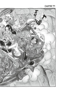 Eiichirô Oda - One Piece édition originale - Chapitre 771 - Don Sai, commandant en chef de la Marine des huits trésors.