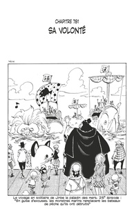 Eiichirô Oda - One Piece édition originale - Chapitre 781 - Sa volonté.