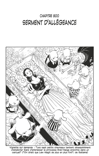 Eiichirô Oda - One Piece édition originale - Chapitre 800 - Serment d'allégeance.