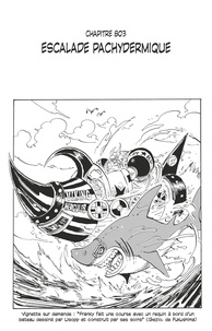 Eiichirô Oda - One Piece édition originale - Chapitre 803 - Escalade pachydermique.