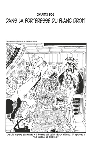 Eiichirô Oda - One Piece édition originale - Chapitre 806 - Dans la forteresse du flanc droit.