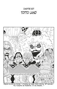 Eiichirô Oda - One Piece édition originale - Chapitre 827 - Totto Land.