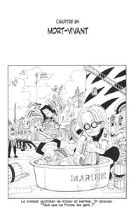 Eiichirô Oda - One Piece édition originale - Chapitre 84 - Mort-vivant.