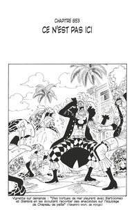 Eiichirô Oda - One Piece édition originale - Chapitre 853 - Ce n'est pas ici.
