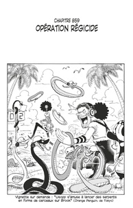 Eiichirô Oda - One Piece édition originale - Chapitre 859 - Opération régicide.