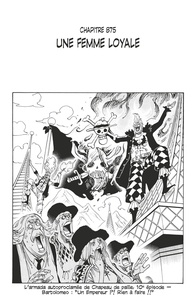 Eiichirô Oda - One Piece édition originale - Chapitre 875 - Une femme loyale.