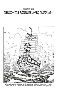 Eiichirô Oda - One Piece édition originale - Chapitre 876 - Rencontre fortuite avec Pudding !.