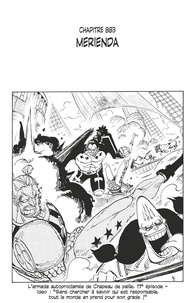 Eiichirô Oda - One Piece édition originale - Chapitre 883 - Merienda.