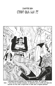Eiichirô Oda - One Piece édition originale - Chapitre 884 - C'est qui, lui ?!.