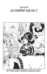Eiichirô Oda - One Piece édition originale - Chapitre 891 - Ils comptent sur moi !!.