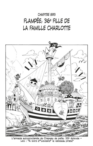 Eiichirô Oda - One Piece édition originale - Chapitre 893 - Flampée, 36e fille de la famille Charlotte.