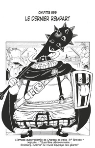 Eiichirô Oda - One Piece édition originale - Chapitre 899 - Le dernier rempart.
