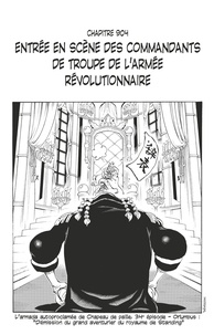 Eiichirô Oda - One Piece édition originale - Chapitre 904 - Entrée en scène des commandants de troupe de l'Armée révolutionnaire.