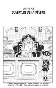 Eiichirô Oda - One Piece édition originale - Chapitre 908 - Ouverture de la Rêverie.