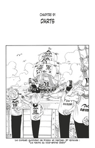 Eiichirô Oda - One Piece édition originale - Chapitre 91 - Darts.