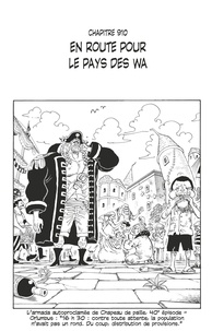 Eiichirô Oda - One Piece édition originale - Chapitre 910 - En route pour le pays des Wa.