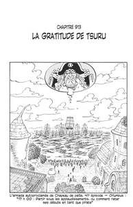 Eiichirô Oda - One Piece édition originale - Chapitre 913 - La gratitude de Tsuru.