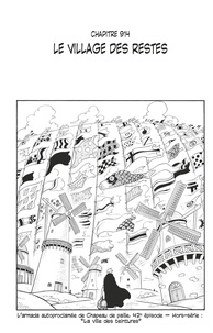 Eiichirô Oda - One Piece édition originale - Chapitre 914 - Le village des restes.
