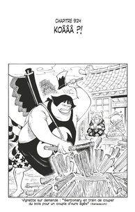Eiichirô Oda - One Piece édition originale - Chapitre 924 - Koâââ ?!.
