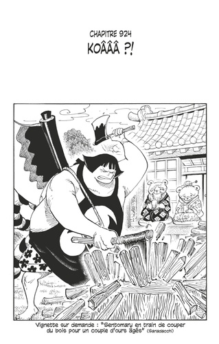 Eiichirô Oda - One Piece édition originale - Chapitre 924 - Koâââ ?!.