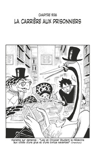 Eiichirô Oda - One Piece édition originale - Chapitre 926 - La carrière aux prisonniers.