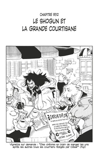 Eiichirô Oda - One Piece édition originale - Chapitre 932 - Le shogun et la grande courtisane.