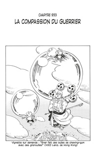 Eiichirô Oda - One Piece édition originale - Chapitre 933 - La compassion du guerrier.