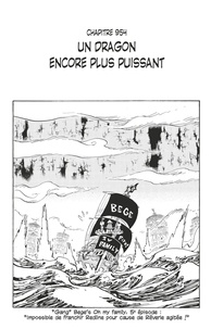 Eiichirô Oda - One Piece édition originale - Chapitre 954 - Un dragon encore plus puissant.