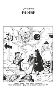 Eiichirô Oda - One Piece édition originale - Chapitre 956 - Big news.
