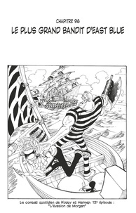 Eiichirô Oda - One Piece édition originale - Chapitre 96 - Le plus grand bandit d'East Blue.