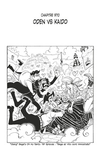 Eiichirô Oda - One Piece édition originale - Chapitre 970 - Oden VS Kaido.