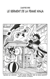 Eiichirô Oda - One Piece édition originale - Chapitre 995 - Le serment de la femme ninja.