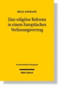 Eine religiöse Referenz in einem Europäischen Verfassungsvertrag.