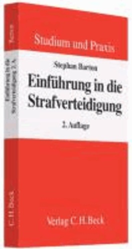 Einführung in die Strafverteidigung.