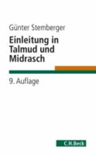 Einleitung in Talmud und Midrasch.