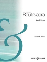 Einojuhani Rautavaara - April Lines - violin and piano..