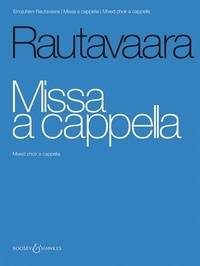 Einojuhani Rautavaara - Missa a cappella - mixed choir (SATB) a cappella. Partition de chœur..